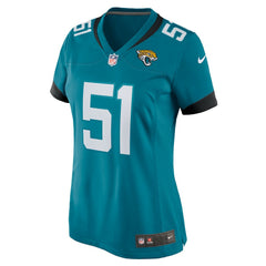 Ventrell Miller Jacksonville Jaguars Women's Game Jersey - Teal Jerseys