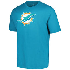 Tyreek Hill Miami Dolphins Big & Tall Player Name & Number T-Shirt - Aqua T-shirts