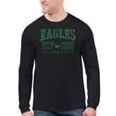 Philadelphia Eagles Starter Retro Long Sleeve T-Shirt - Black T-shirts