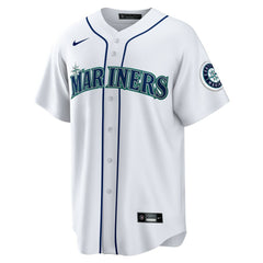 Julio Rodríguez Seattle Mariners Nike Home Replica Jersey - White Jerseys