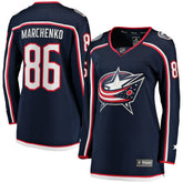 Kirill Marchenko Columbus Blue Jackets Fanatics Women's Home Breakaway Player Jersey - Navy | US 200723259