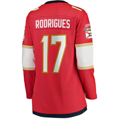 Evan Rodrigues Florida Panthers Fanatics Women's Home Breakaway Player Jersey - Red | US 200723275