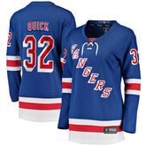 Jonathan Quick New York Rangers Fanatics Women's Home Breakaway Player Jersey - Blue | US 200723295