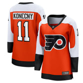 Travis Konecny Philadelphia Flyers Fanatics Women's Home Breakaway Player Jersey - Orange | US 200723316