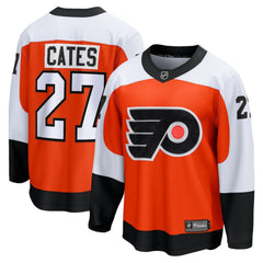 Noah Cates Philadelphia Flyers Fanatics Home Breakaway Jersey - Orange | US 200723326