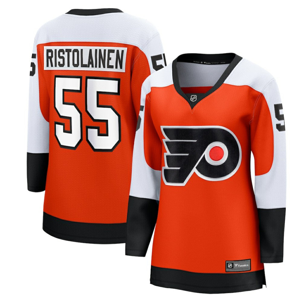 Rasmus Ristolainen Philadelphia Flyers Fanatics Women's Home Breakaway Player Jersey - Orange | US 200723329