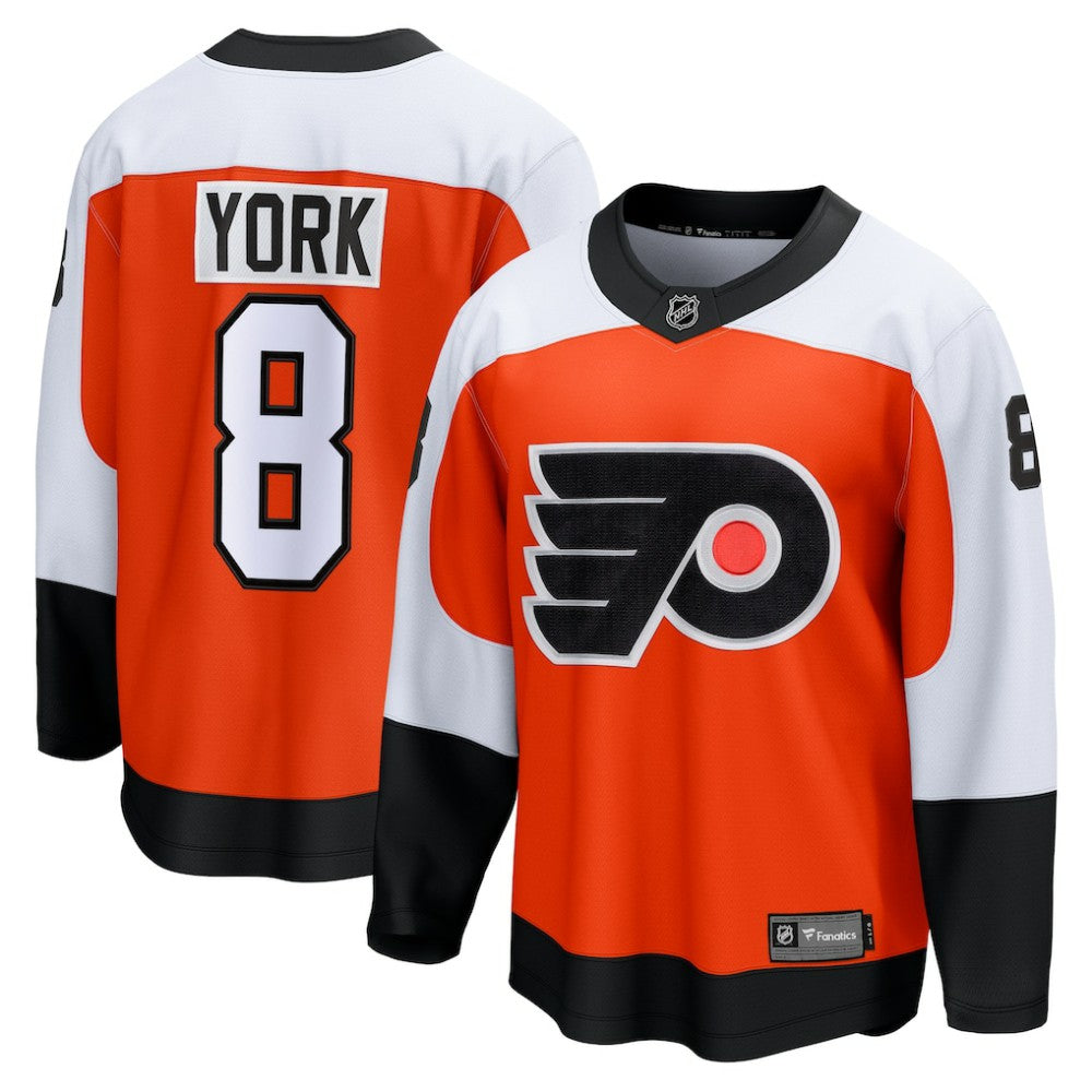 Cam York Philadelphia Flyers Fanatics Home Breakaway Jersey - Orange | US 200723330