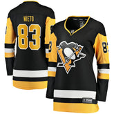 Matt Nieto Pittsburgh Penguins Fanatics Women's Home Breakaway Player Jersey - Black | US 200723344