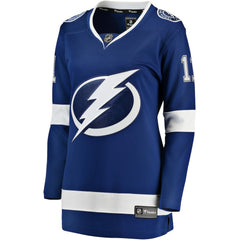 Luke Glendening Tampa Bay Lightning Fanatics Women's Home Breakaway Player Jersey - Blue | US 200723357