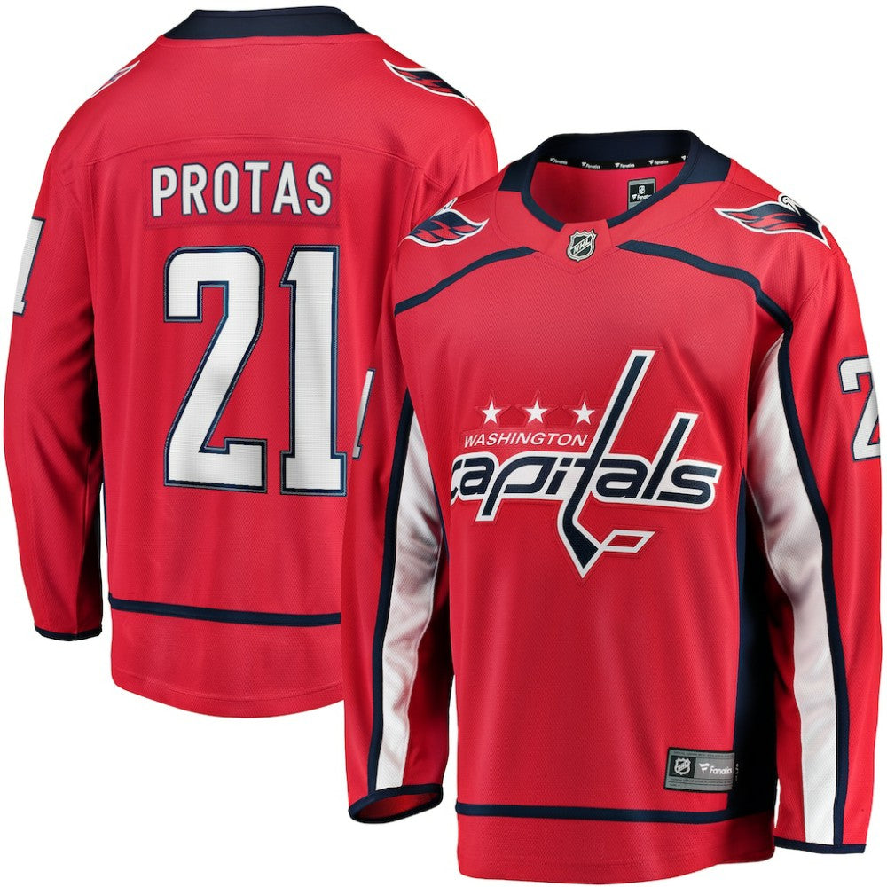 Aliaksei Protas Washington Capitals Fanatics Home Breakaway Jersey - Red | US 200723372