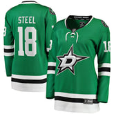 Sam Steel Dallas Stars Fanatics Women's Home Breakaway Player Jersey - Kelly Green | US 200723440