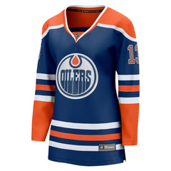 Mattias Janmark Edmonton Oilers Fanatics Women's Home Breakaway Player Jersey - Royal | US 200723446