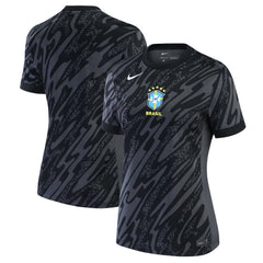 Brazil National Team Women's 2024 Goalkeeper Replica Stadium Jersey Anthracite - Nike discount