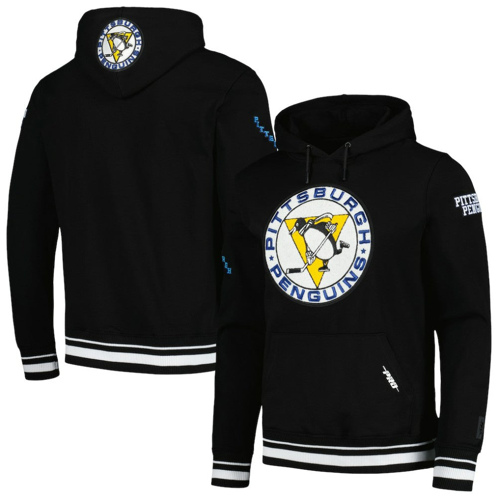 Pittsburgh Penguins Pro Standard Retro Classic Fleece Pullover Hoodie - Black | US 200723684