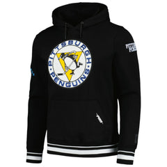 Pittsburgh Penguins Pro Standard Retro Classic Fleece Pullover Hoodie - Black | US 200723684