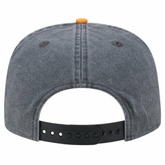San Francisco Giants New Era 2007 MLB All-Star Game Pigment Dye Golfer Snapback Hat - Black/Orange Hats