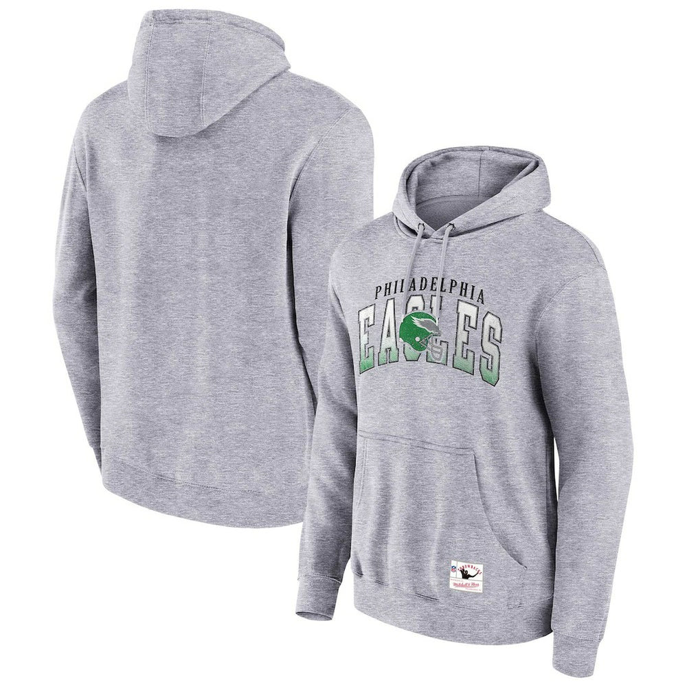 Philadelphia Eagles Pocket Passer Pullover Hoodie - Heather Gray Hoodies