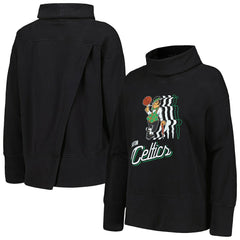 Boston Celtics Levelwear Women's Sunset Pullover Sweatshirt Black outlet