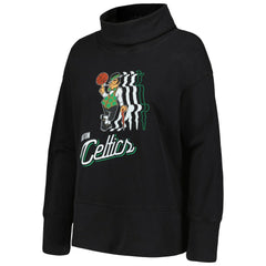 Boston Celtics Levelwear Women's Sunset Pullover Sweatshirt Black outlet