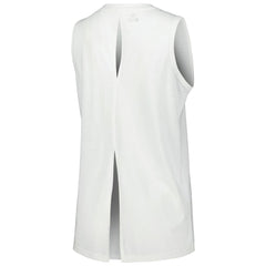 Philadelphia 76ers Levelwear Women's Paisley Peekaboo Tank Top White