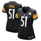 Nick Herbig Pittsburgh Steelers Women's Game Jersey - Black Jerseys