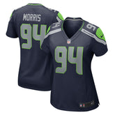 Mike Morris Seattle Seahawks Women's Team Game Jersey - College College Navy Jerseys