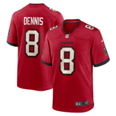 SirVocea Dennis Tampa Bay Buccaneers Game Jersey - Red Jerseys