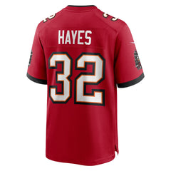Josh Hayes Tampa Bay Buccaneers Game Jersey - Red Jerseys