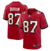 Payne Durham Tampa Bay Buccaneers Game Jersey - Red Jerseys