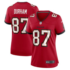Payne Durham Tampa Bay Buccaneers Women's Game Jersey - Red Jerseys