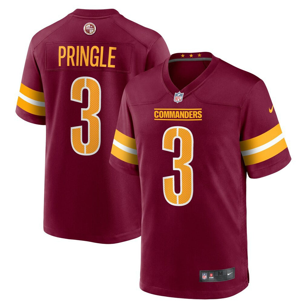 Byron Pringle Washington Commanders Game Jersey - Burgundy Jerseys