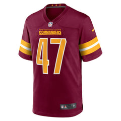 Khaleke Hudson Washington Commanders Game Jersey - Burgundy Jerseys