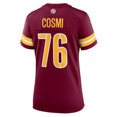 Sam Cosmi Washington Commanders Women's Game Jersey - Burgundy Jerseys