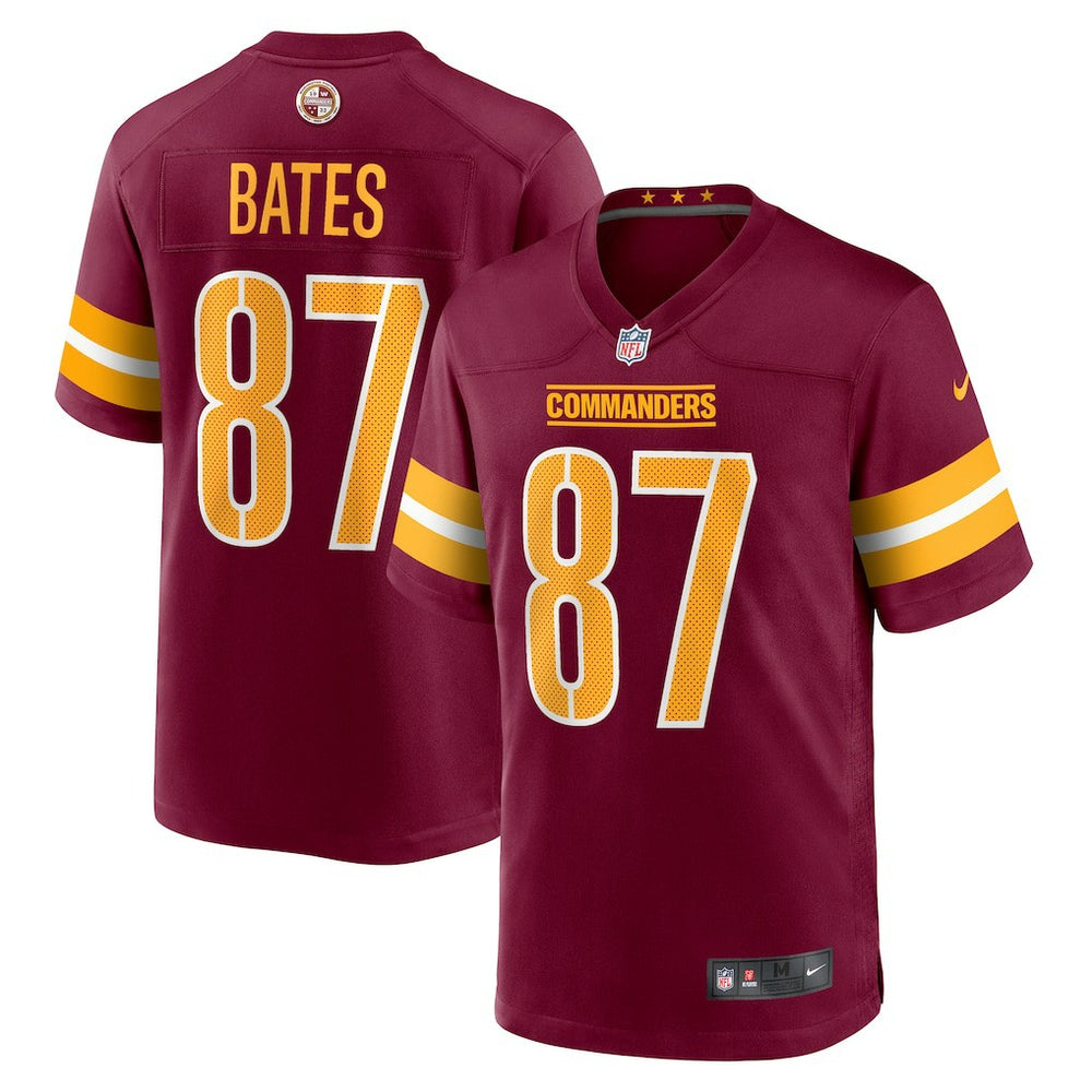 John Bates Washington Commanders Game Jersey - Burgundy Jerseys