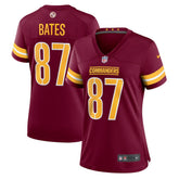 John Bates Washington Commanders Women's Game Jersey - Burgundy Jerseys