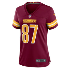 John Bates Washington Commanders Women's Game Jersey - Burgundy Jerseys