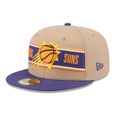 Phoenix Suns 2024 NBA Draft 59FIFTY Fitted Hat Tan/Purple - New Era