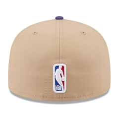 Phoenix Suns 2024 NBA Draft 59FIFTY Fitted Hat Tan/Purple - New Era