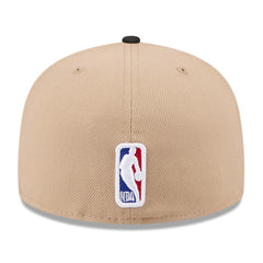 Miami Heat 2024 NBA Draft 59FIFTY Fitted Hat Tan/Black - New Era
