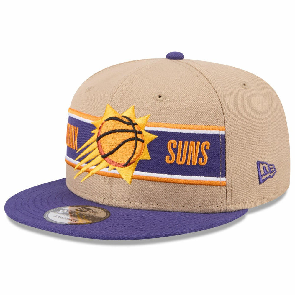 Phoenix Suns 2024 NBA Draft 9FIFTY Snapback Hat Tan/Purple - New Era