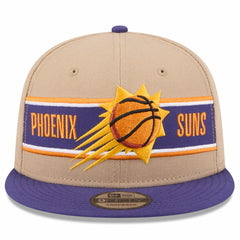 Phoenix Suns 2024 NBA Draft 9FIFTY Snapback Hat Tan/Purple - New Era