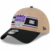 Sacramento Kings 2024 NBA Draft 9TWENTY Adjustable Hat Tan/Black - New Era