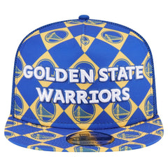 Golden State Warriors Seeing Diamonds A-Frame Trucker 9FIFTY Snapback Hat Royal - New Era outlet