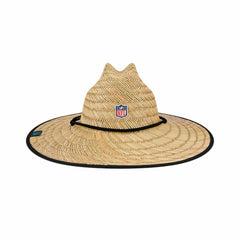 Carolina Panthers New Era NFL Training Camp Straw Lifeguard Hat - Natural Hats