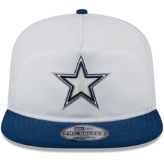 Dallas Cowboys New Era 2024 NFL Training Camp Golfer Snapback Hat - White/Navy Hats