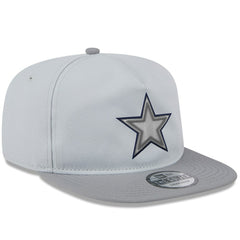 Dallas Cowboys New Era 2024 NFL Training Camp Golfer Snapback Hat - Gray Hats
