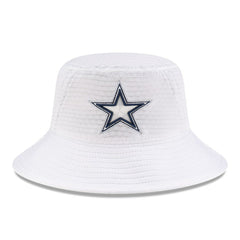 Dallas Cowboys New Era 2024 NFL Training Camp Stretch Bucket Hat - White Hats