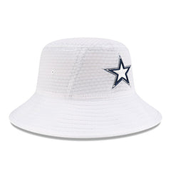 Dallas Cowboys New Era 2024 NFL Training Camp Stretch Bucket Hat - White Hats