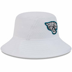 Jacksonville Jaguars New Era Youth 2024 NFL Training Camp Bucket Hat - White Hats