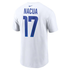 Puka Nacua Los Angeles Rams Player Name & Number T-Shirt - White T-shirts